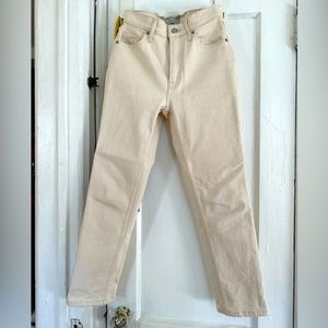 NWOT Everlane Original Cheeky Jean Bone NWOT